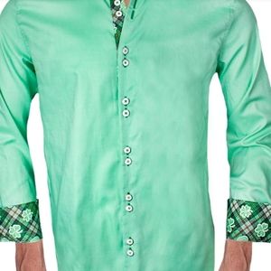 Luck 'O the Irish USA Cotton St. Patrick's 4 Leaf Clover Anton Alexander Novelty